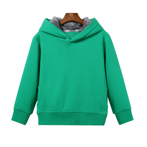 high quality 100%cotton kid plain sweat shirt hoodies